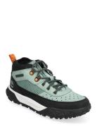 Greenstride Motion 6 Low Lace Up Hiking Boot Light Green Shoes Sports ...