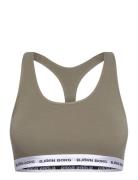 Core Logo Soft Top 1P Sport Women Sport Clothing Sport Bras - All Khak...