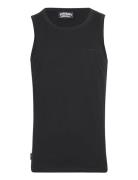 Essential Logo Vest Ub Tops T-shirts Sleeveless Black Superdry