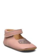 Beginners? Ballerina Heart Shoes Pre-walkers - Beginner Shoes  Pink Po...