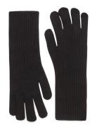 Woona Short Gloves Accessories Gloves Finger Gloves Black Becksönderga...