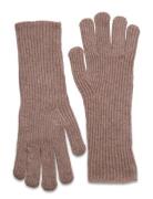 Woona Short Gloves Accessories Gloves Finger Gloves Brown Becksönderga...