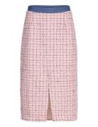 Coco Skirt Skirts Knee-length & Midi Skirts Pink A-View