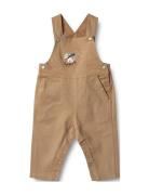 Overall Leopold Bottoms Dungarees Brown Wheat