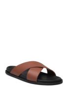 Vanity Designers Sandals Flat Brown Max Mara Leisure