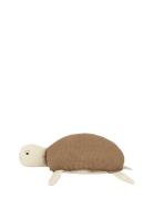 Wabi Sabi Turtle Cushion 30X20X10 Home Kids Decor Cushions Beige NOBOD...