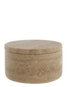 Travina Jar Home Storage Mini Boxes Beige Lene Bjerre