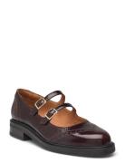 Shoes Shoes Flat Loafers Burgundy Billi Bi