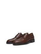 Slhblake Leather Derby Shoe Noos Shoes Business Derby Shoes Brown Sele...