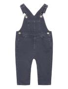 Cotton Dungarees Bottoms Dungarees Navy Mango