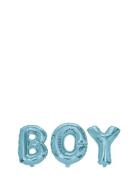 Foil Balloon Text Boy 40 Cm Home Kids Decor Party Supplies Blue Joker