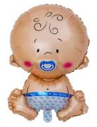 Foil Balloon Sitting Baby Blue Home Kids Decor Party Supplies Multi/pa...