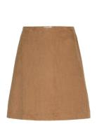 Slfjenny-Newibi Mw Corduroy Skirt D2 Skirts Knee-length & Midi Skirts ...