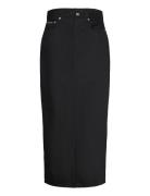 Maxi Denim Skirt Skirts Knee-length & Midi Skirts Black Calvin Klein J...