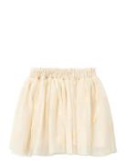 Nmfnajas Tulle Skirt Dresses & Skirts Skirts Tulle Skirts Cream Name I...