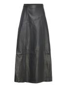 Giana Maxi Skirt Skirts Maxi Skirts Black AllSaints