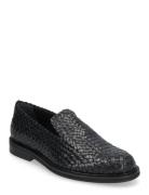 Loafer Shoes Flat Loafers Black ANGULUS