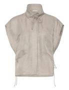 Cmfia-Shirt Tops Shirts Linen Shirts Beige Copenhagen Muse