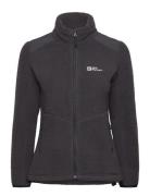 Kammweg Pile Fz W Sport Sport Clothing Sport Fleeces & Midlayers Black...