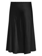 Cardomina Satin Calf Skirt Wvn Skirts Knee-length & Midi Skirts Black ...