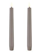 Led Taper Candle Home Decoration Candles Led Candles Grey UYUNI Lighti...