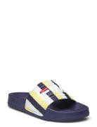 Morro Bay P Slipper Wmn Sport Summer Shoes Sandals Pool Sliders Navy F...