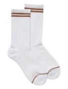 Crew Sock, Striped Sport Women Sport Clothing Sport Socks White Girlfr...