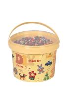 Hama Midi Beads 10.000 Pcs In Bucket Mix 67 Toys Creativity Drawing & ...