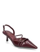 Marietta Shoes Sling Backs Heeled Slingbacks Burgundy ALDO