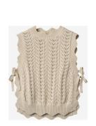 Nova Vest Tops Vests Cream Fliink