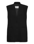 Clio Waistcoat Jacket Blazers Sleeveless Blazers Black Dante6