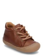 First™ Sport Lace Shoe Shoes Pre-walkers - Beginner Shoes  Brown Pom P...