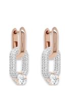 Goldplated Link Earrings Ørestickere Smykker Gold Marmara Sterling