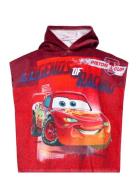Poncho Cars 799 - 50X100 Cm Home Bath Time Bath Poncho Red BrandMac