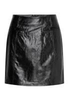 Emmett Pu Skirt Skirts Short Skirts Black French Connection