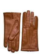 Mary Accessories Gloves Finger Gloves Brown Hestra