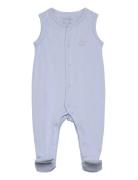 Romper W.feet - Solid Bodies Sleeveless Bodies Blue Fixoni