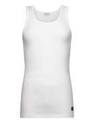 Mn X Jbs Of Dk Singlet Tops T-shirts Sleeveless White JBS Of Denmark