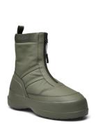 Mb Luna Zip Boot Shoes Boots Winter Boots Green Moon Boot