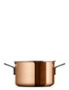 Copper Gryde 3,9 L 20 Cm Home Kitchen Pots & Pans Casserole Dishes Ora...