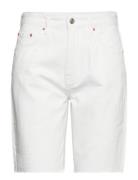 Bermuda Denim Shorts Bottoms Shorts Bermudas White Gina Tricot