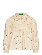 Shirt Tops Blouses & Tunics Cream United Colors Of Benetton