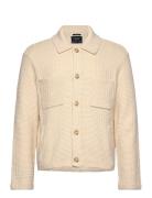 Anf Mens Sweaters Tops Knitwear Cardigans Cream Abercrombie & Fitch