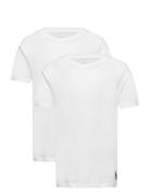 Ud-Underwear Tops T-Kortærmet Skjorte White Polo Ralph Lauren