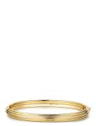 Remy Hinge Bracelet- Gold Accessories Jewellery Bracelets Bangles Gold...