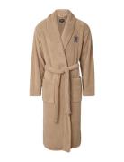 Lesley Fleece Robe Home Textiles Bathroom Textiles Robes Beige Lexingt...