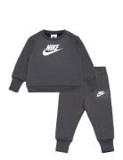 Ee-Fleece/Terry Set Sport Sweatsuits Grey Nike