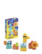 Bloks Rock 'N Rattle Safari Toys Baby Toys Educational Toys Stackable ...