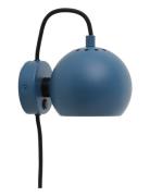 Ball Magnet Wall Lamp Home Lighting Lamps Wall Lamps Blue Frandsen Lig...