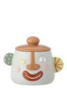 Sylvie Jar W/Lid Home Kids Decor Decoration Accessories-details Grey B...